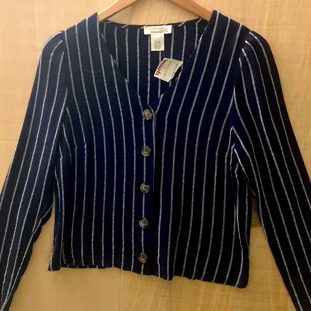 URBAN ROMANTICS ▪️ Long Sleeve Striped Button Down